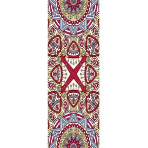 Printed Yoga Mat Drape Sweat-Absorbent Fitness Yoga Towel Yoga Drape