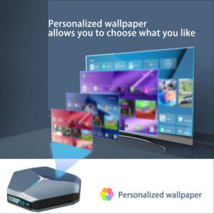 Network Player 8K Tv Set-Top Box Dual-Band Wifi