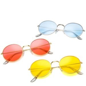 New Korean round jelly sunglasses transparent ocean sunglasses sunglasses vintage sunglasses 3019